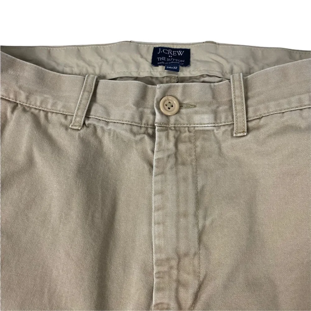 J. Crew The Sutton Chino Pant 34X32
